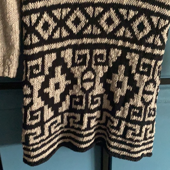 Style & Co. Knit Sweater with Aztec Pattern - Picture 3 of 9